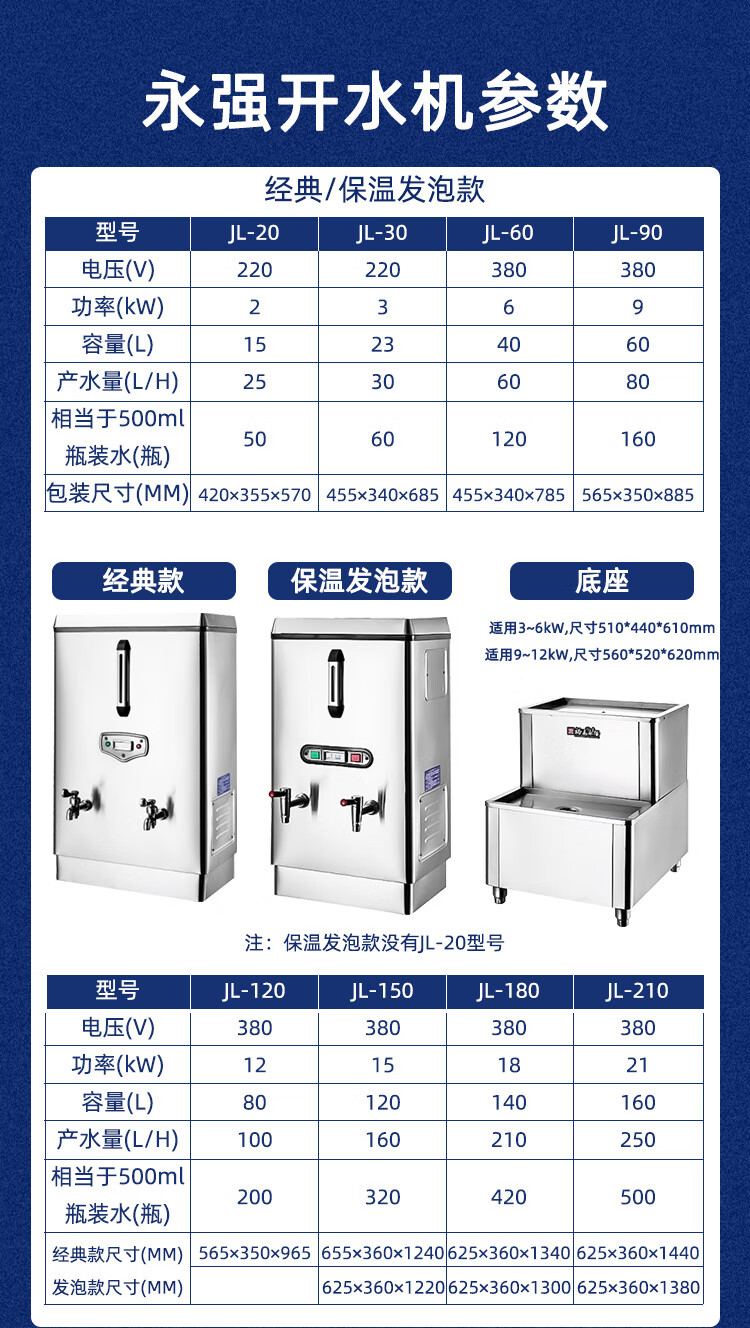 裕飞永强经典款开水器(图1)